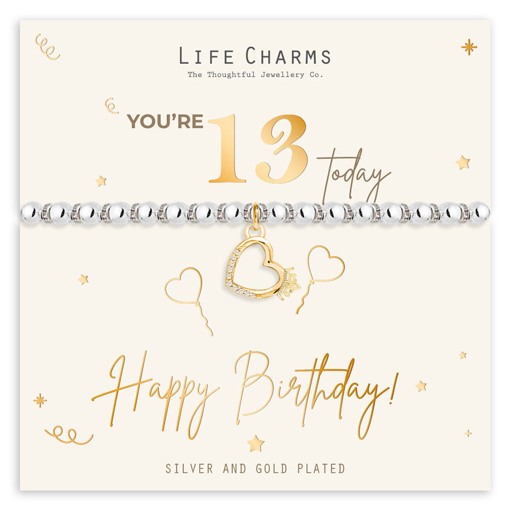 Happy 13th Birthday bracelet
