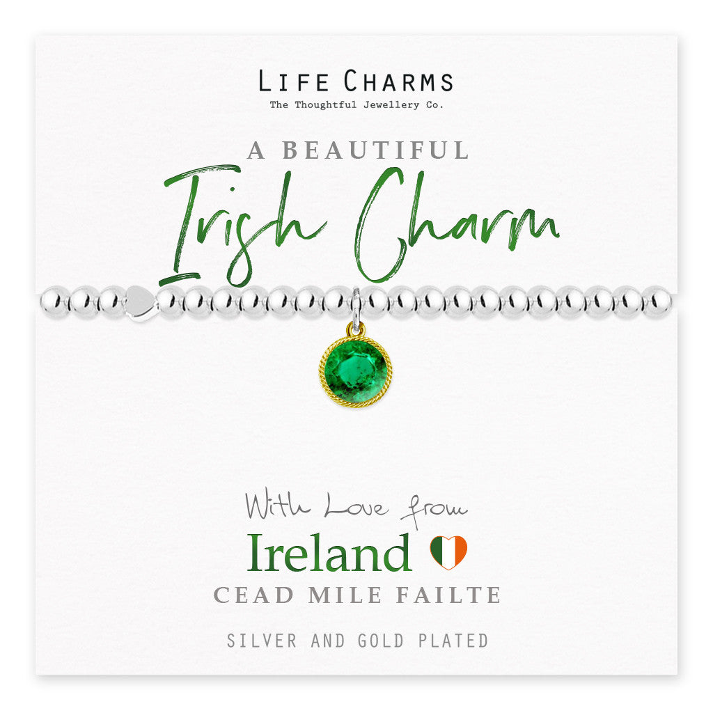 With Love from Ireland - Irish charm bracelet