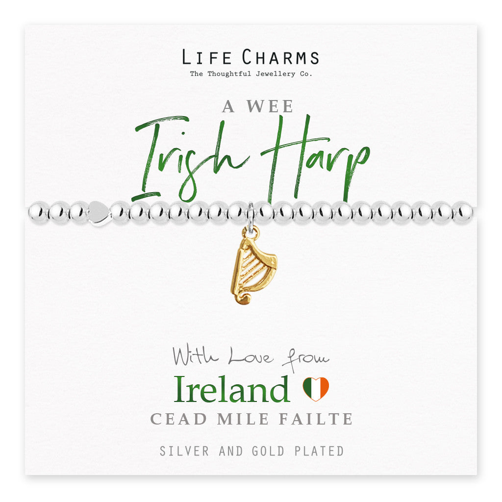 With Love from Ireland - Harp bracelet