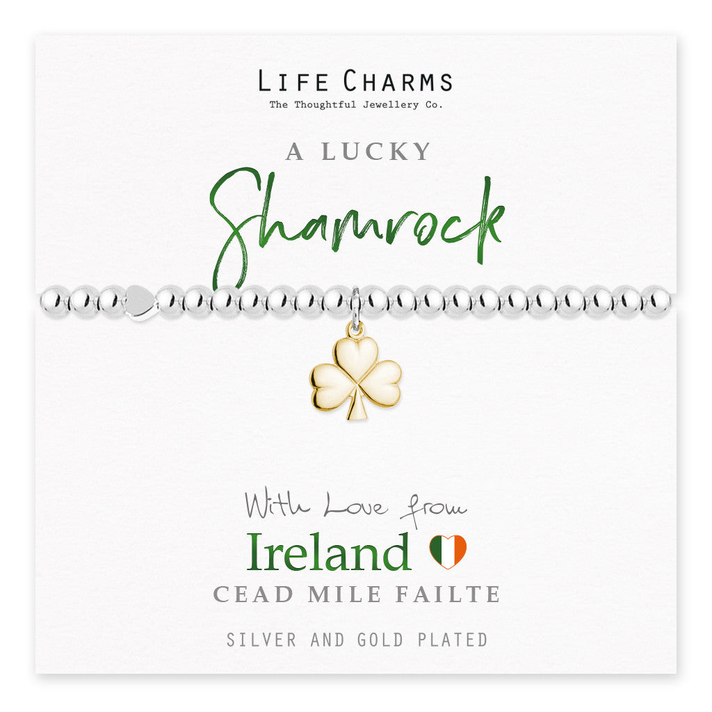 With Love from Ireland - Shamrock bracelet
