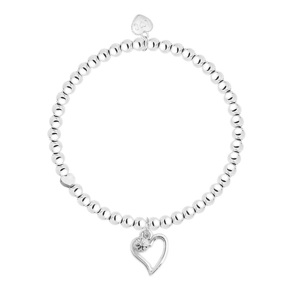 You Are 60 Heart Bracelet