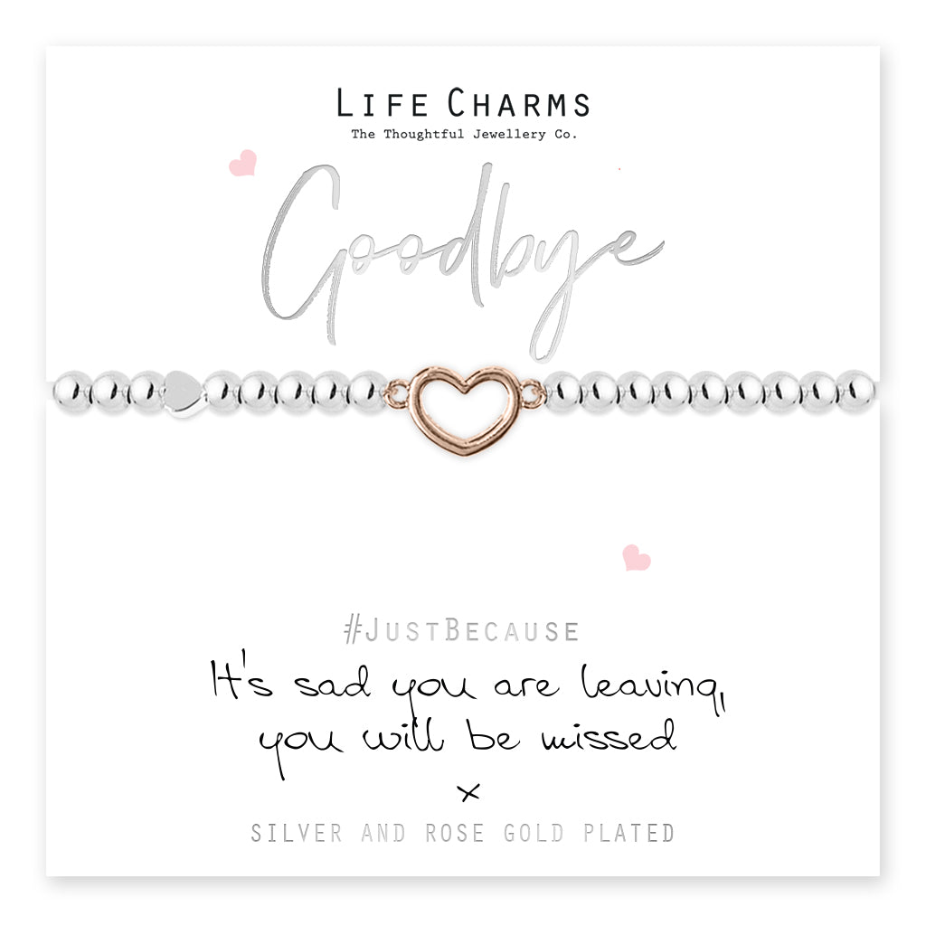 Sad You Are Leaving Bracelet