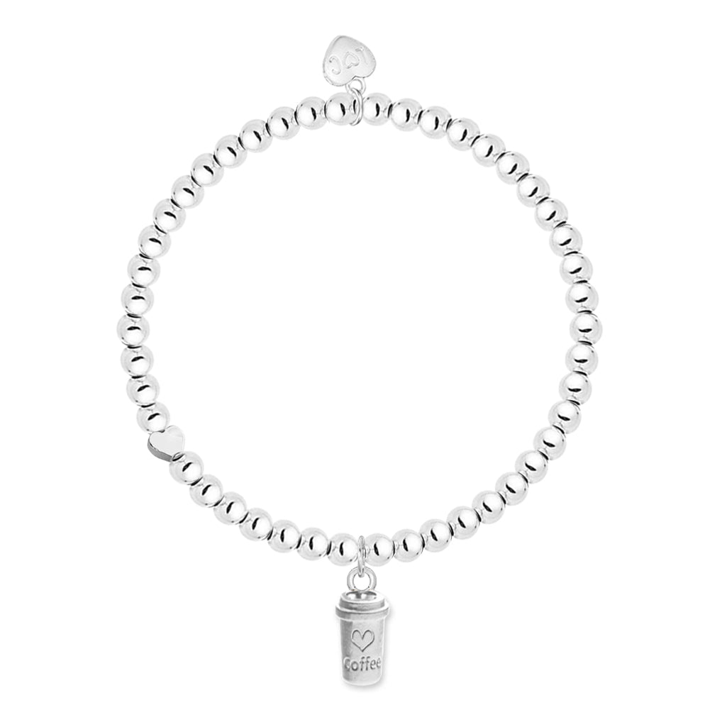 Life Begins After Coffee Bracelet