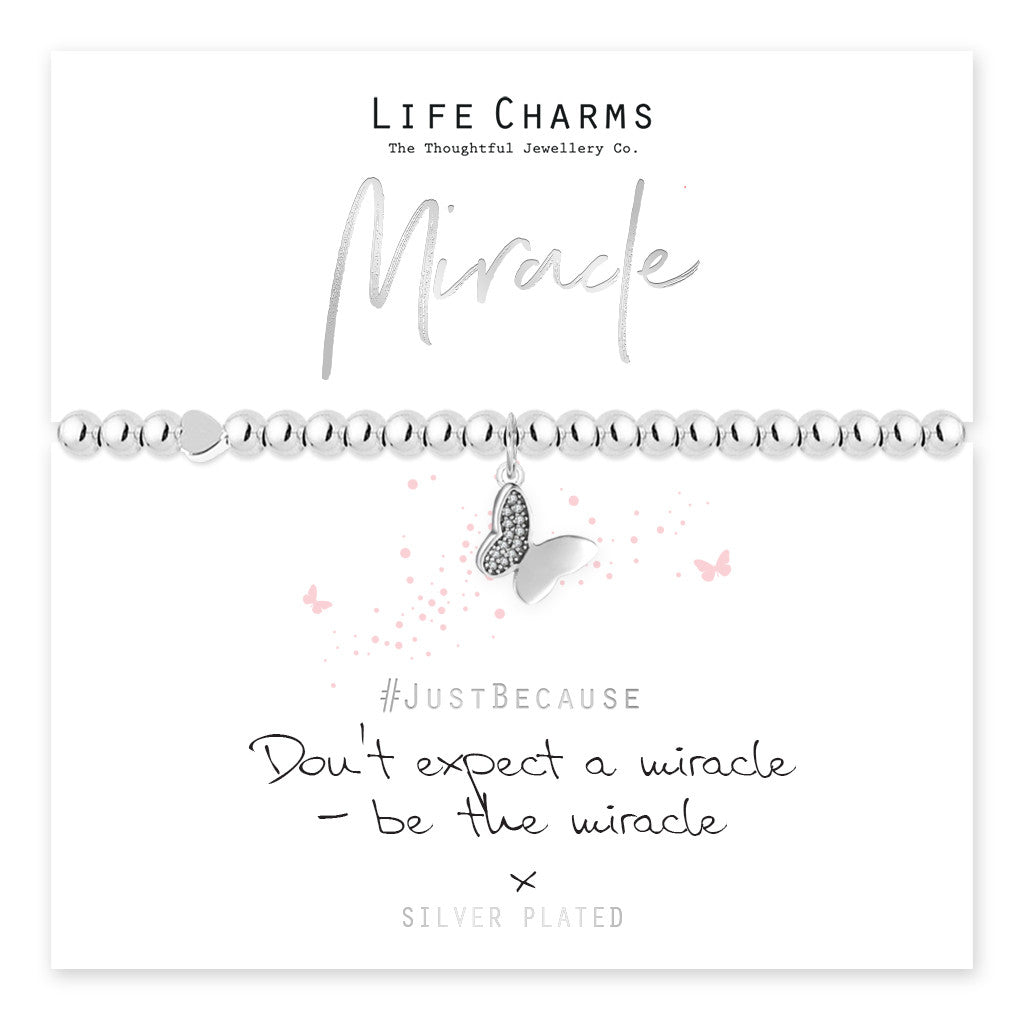 Miracle Butterfly Charm Bracelet