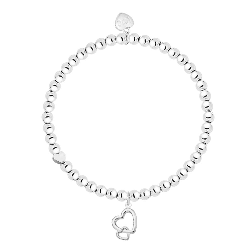 Mum To Be Heart Charm Bracelet