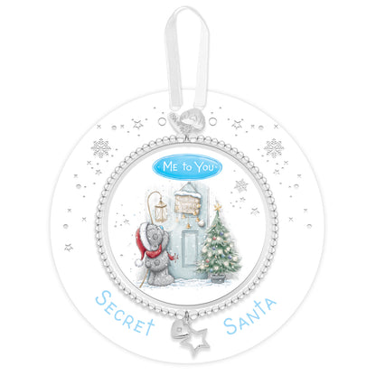 Me To You silver charm bracelet - Secret Santa