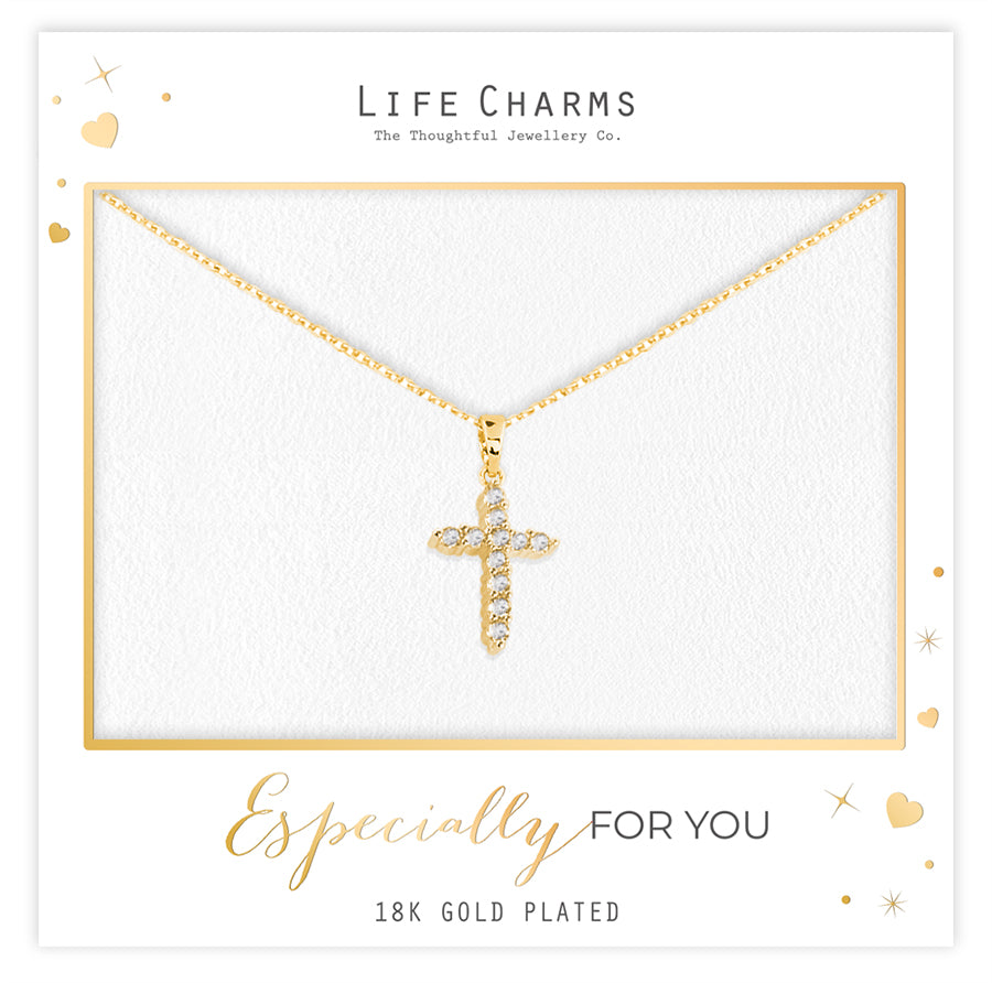 EFY Cross necklace in gold