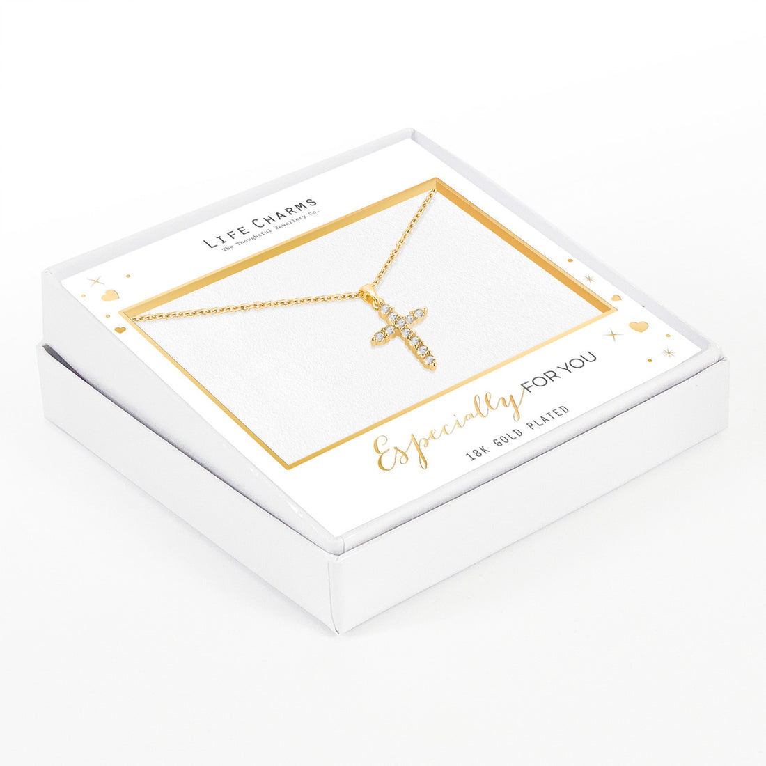 EFY Cross necklace in gold