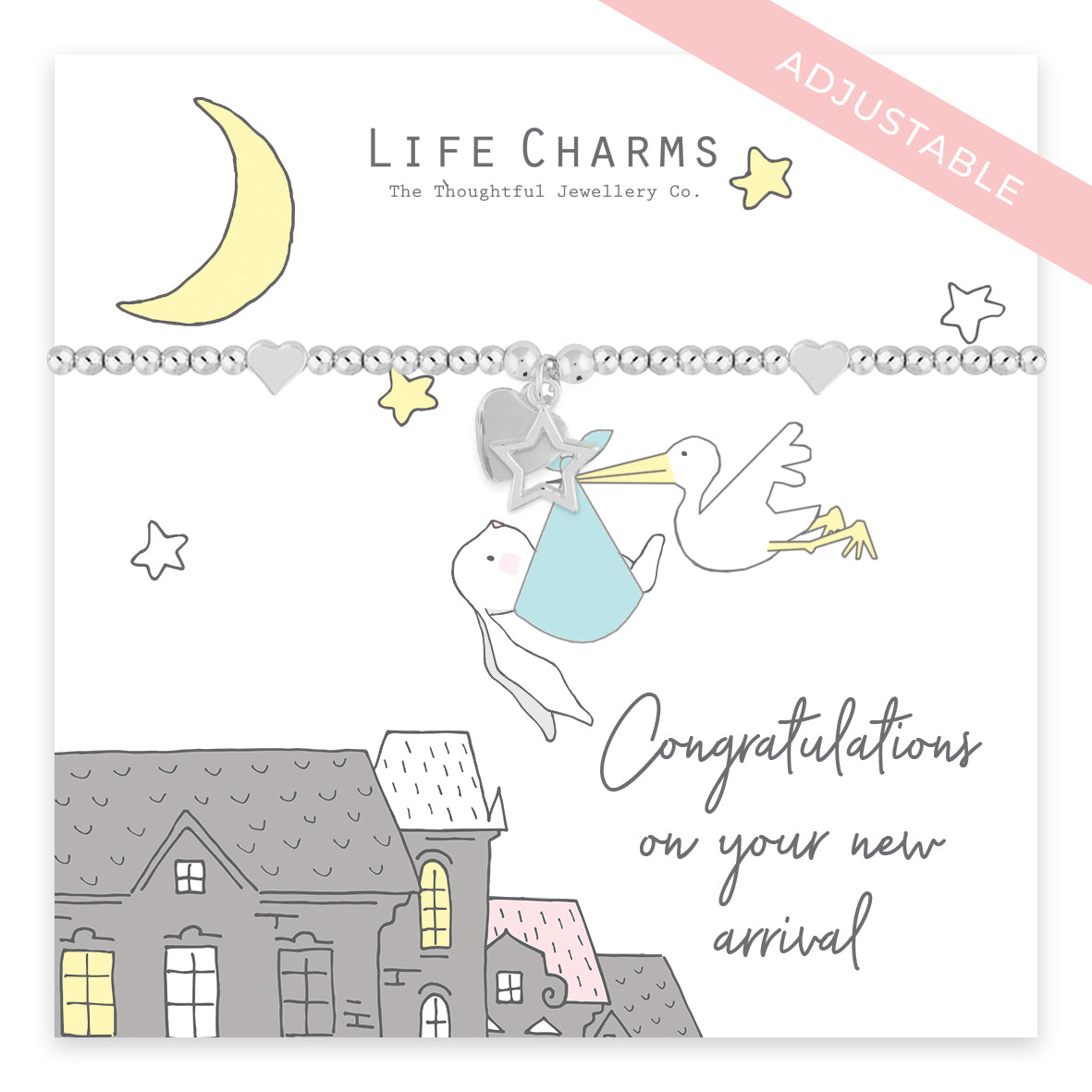 Congratulations On Your Arrival Rosey Rabbits