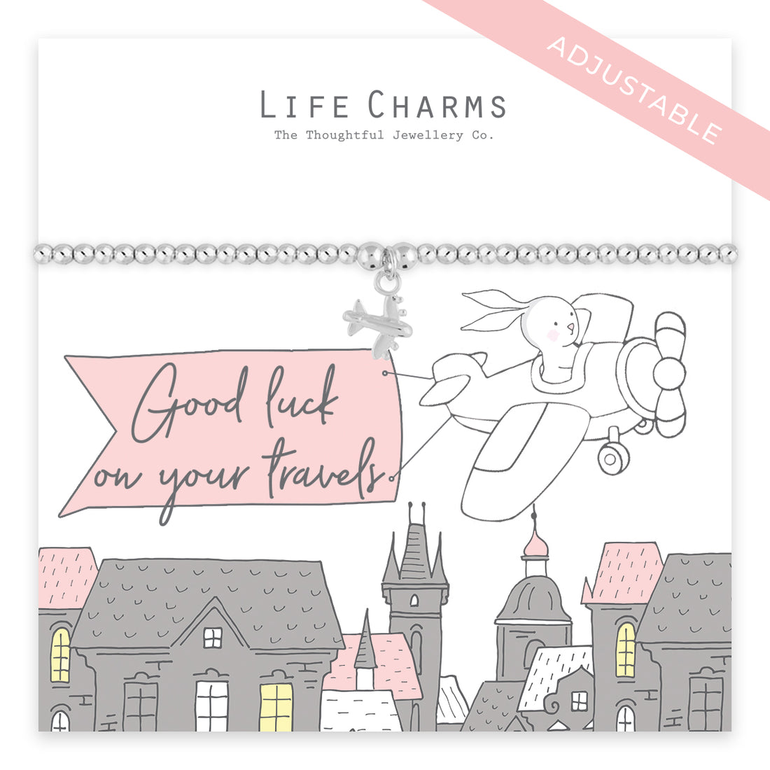 Good Luck On Your Travels - Rosey Rabbits