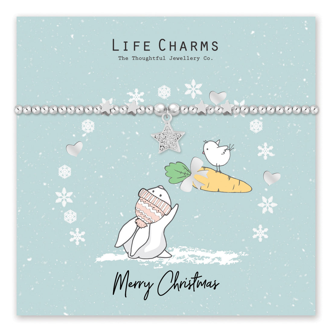 Rosey Rabbits Merry Christmas