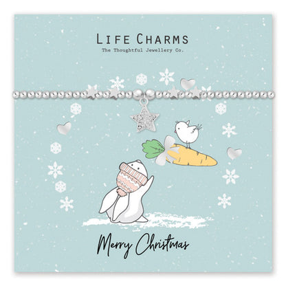 Rosey Rabbits Merry Christmas