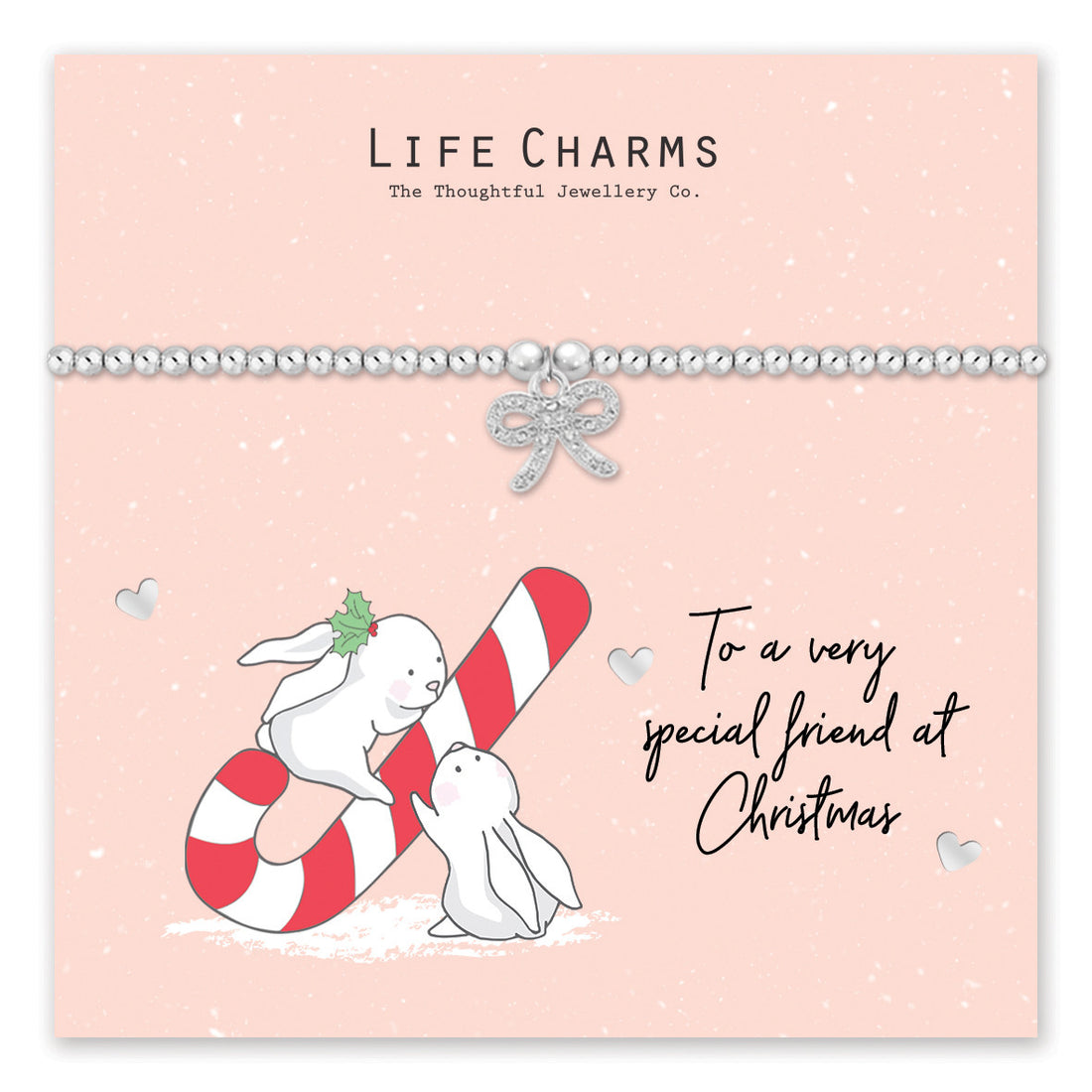 Rosey Rabbits To A Very Special Friend At Christmas