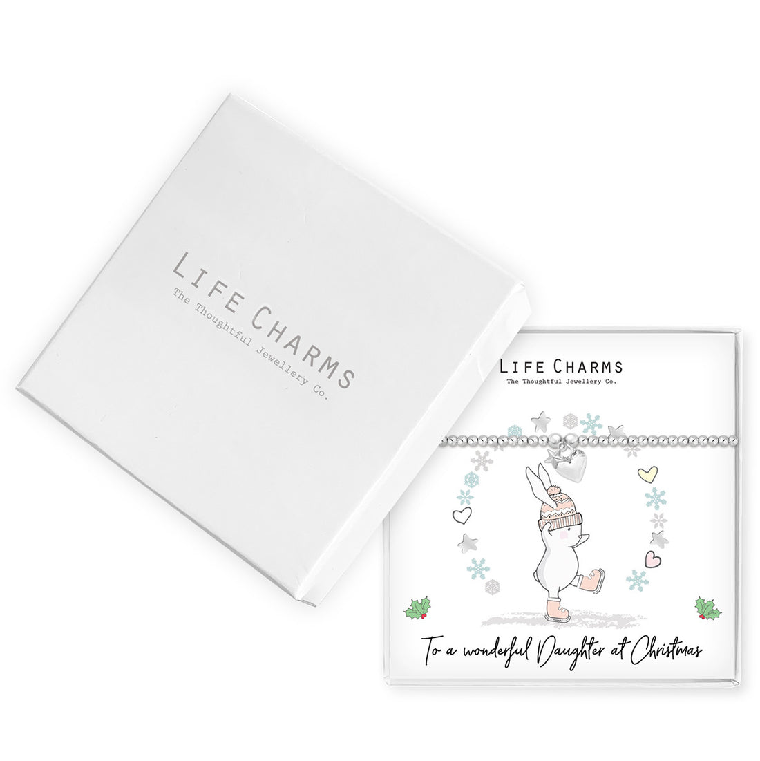 Rosey Rabbits To A Wonderful Daughter At Christmas