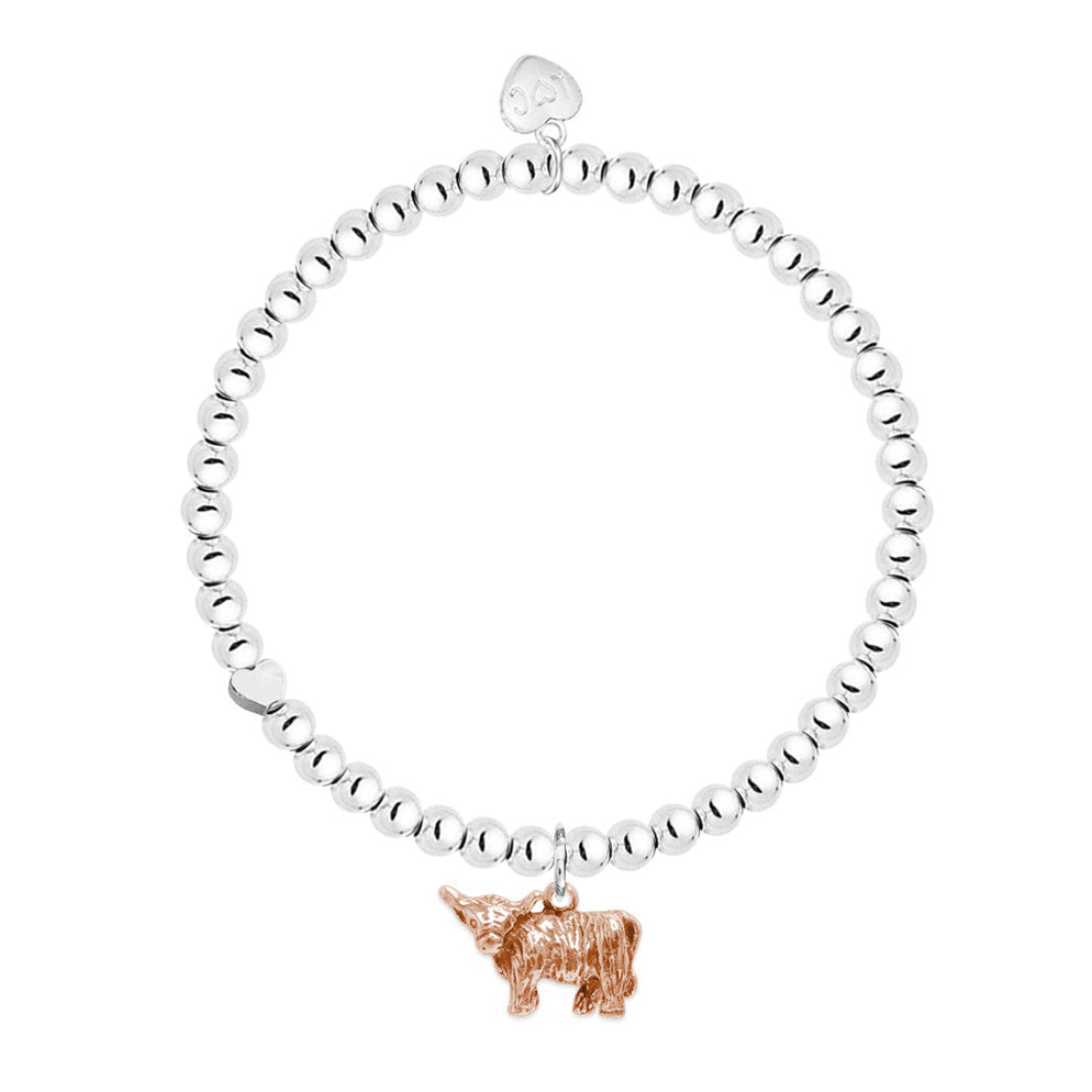 With Love from Scotland - Highland Cow bracelet