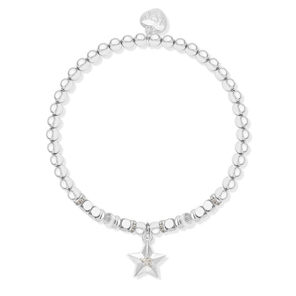Charming Bestie sparkly bracelet in a Christmas sleeve