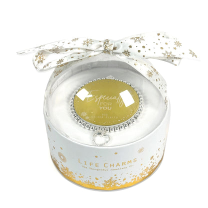 Christmas Bracelet in Bauble Gift Box - Especially for you
