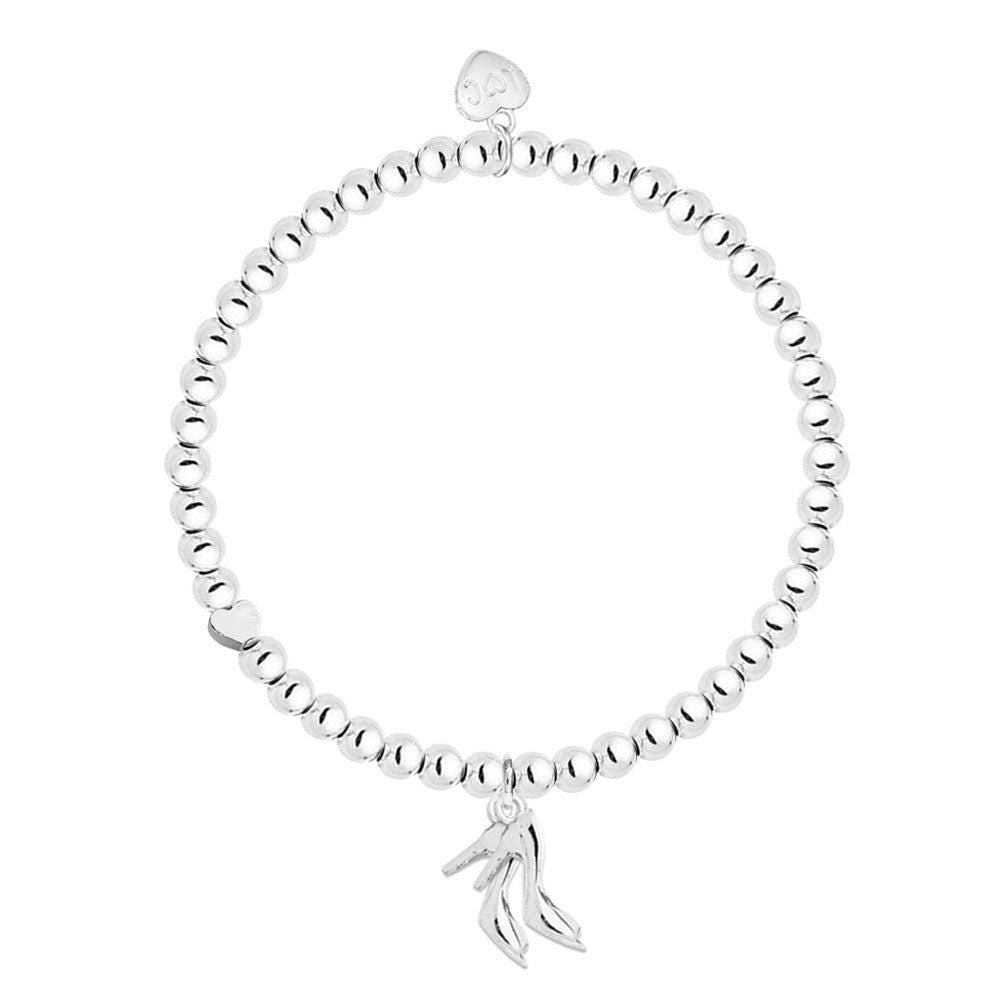 Shoeaholic High Heels Charm Bracelet