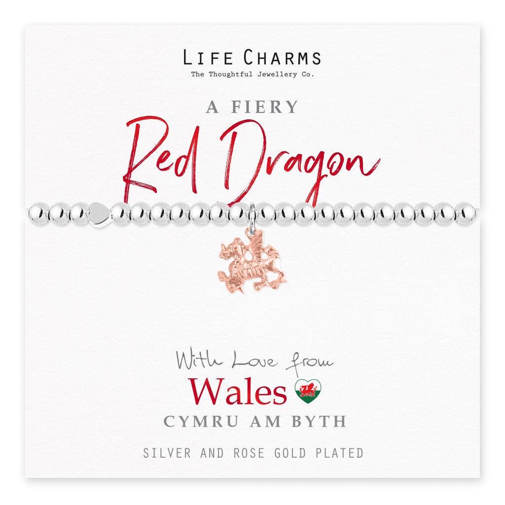 Love Wales Dragon bracelet
