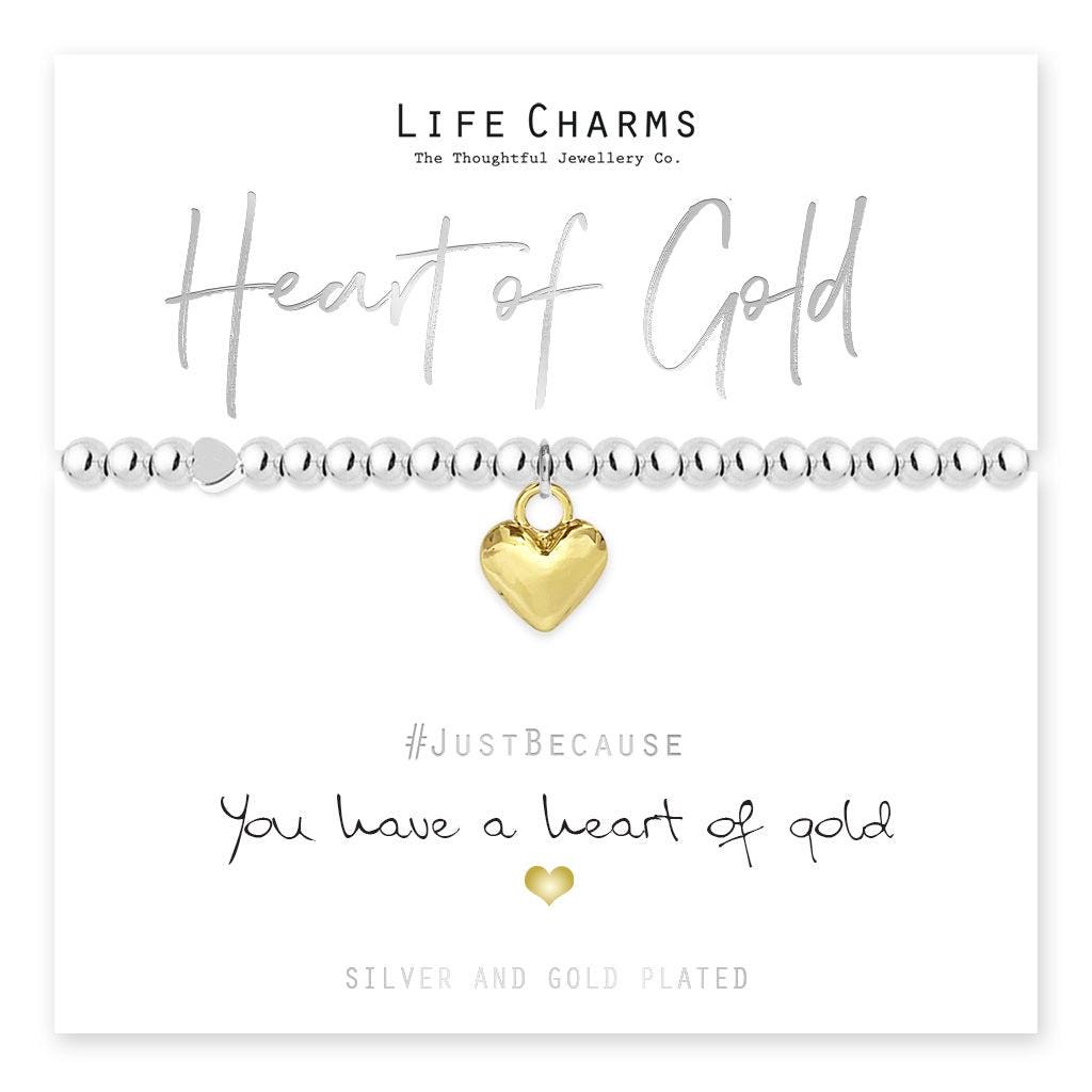 Have A Heart of Gold Bracelet