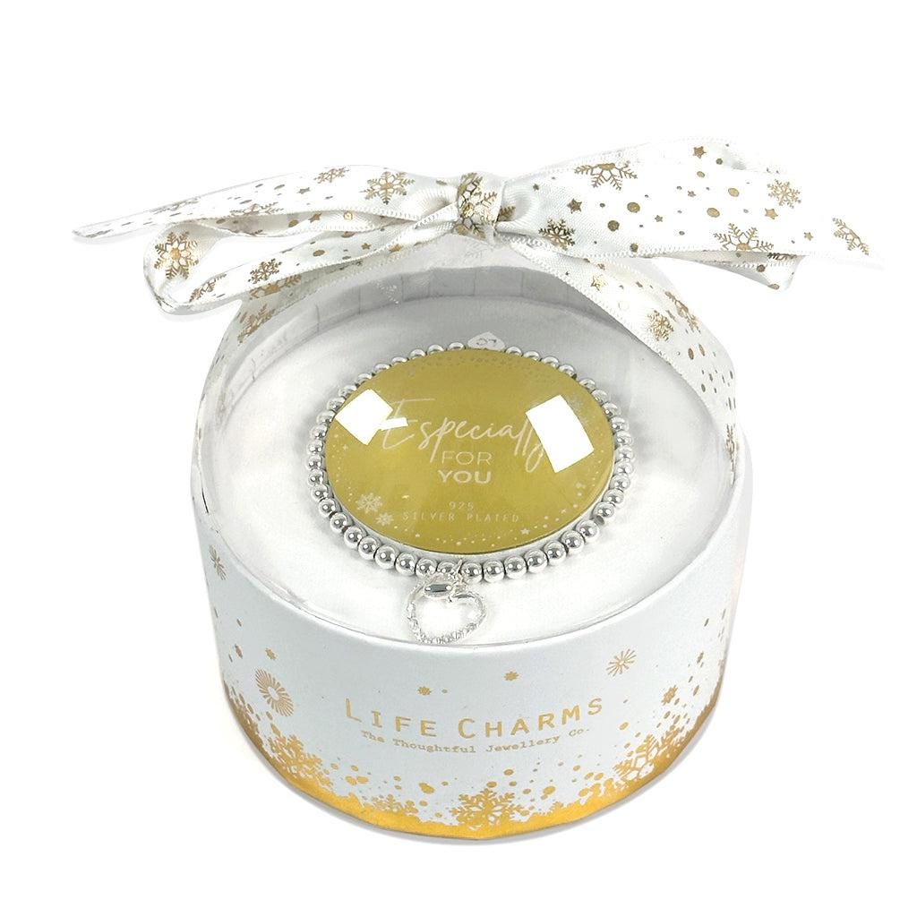 Christmas Bracelet in Bauble Gift Box - Especially for you