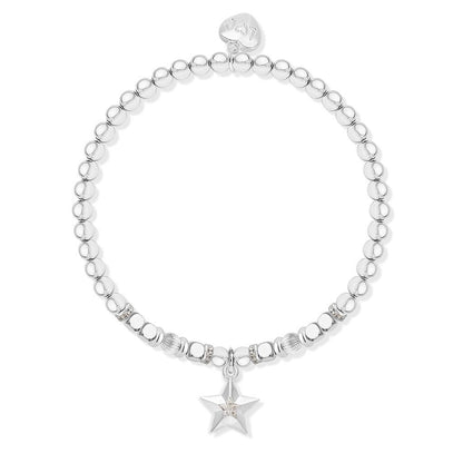 Charming Bestie sparkly bracelet in a Christmas sleeve