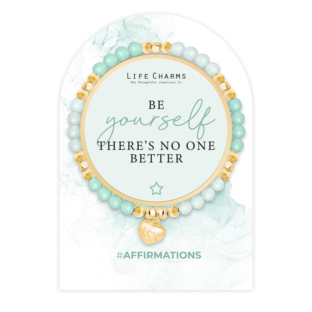 Affirmation bracelet - Be yourself