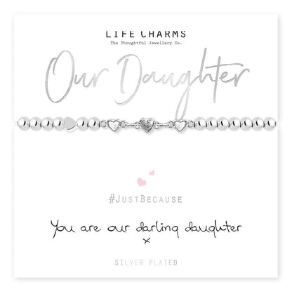You Are Our Darling Daughter Bracelet