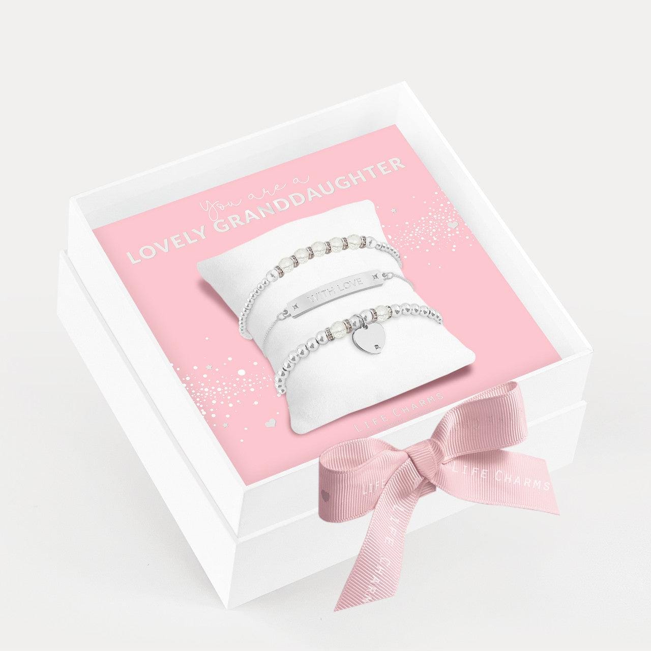 Occasion Gift Box - Granddaughter Bracelet Gift Set