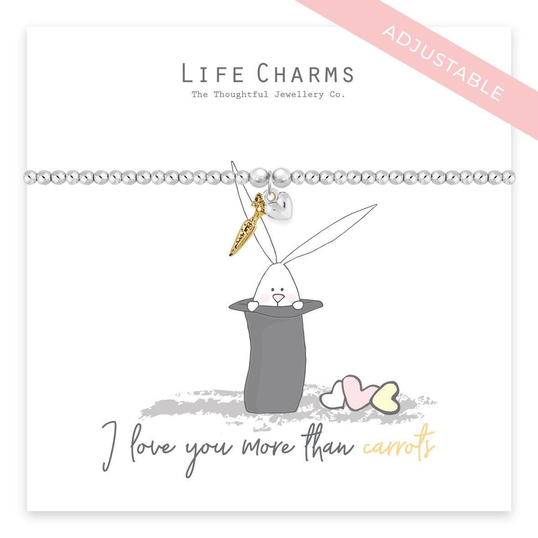 Rosey Rabbits - I love you more than carrots