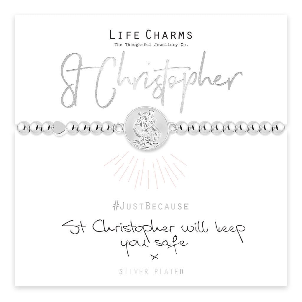 St.Christopher Will Keep You Safe Bracelet