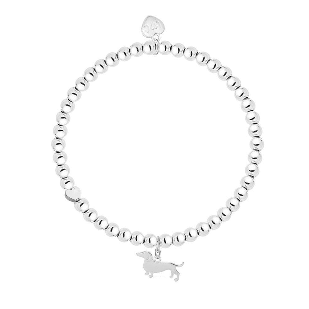Little Sausage Dachshund Charm Bracelet
