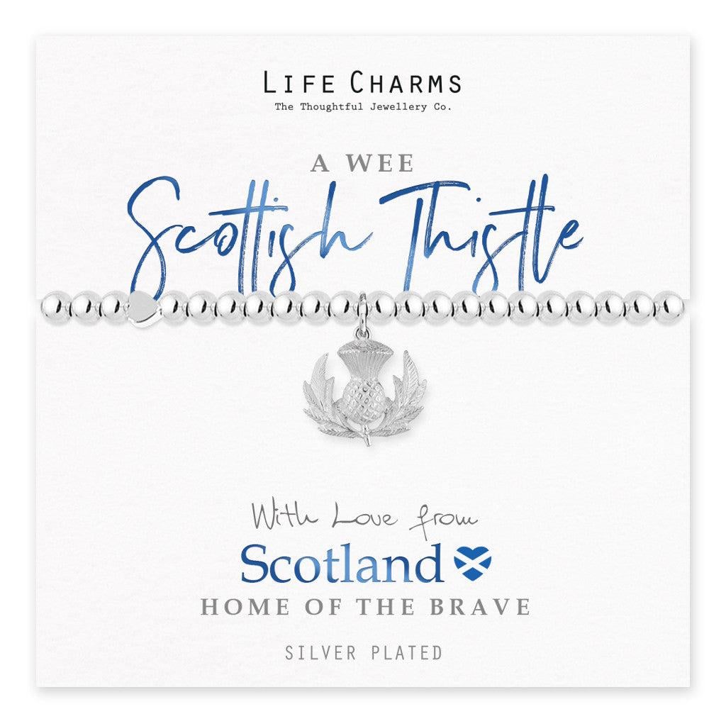 With Love from Scotland - Thistle bracelet
