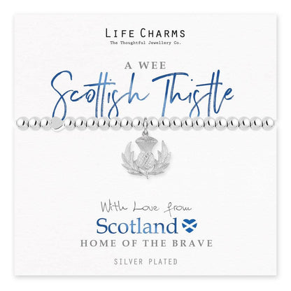 With Love from Scotland - Thistle bracelet