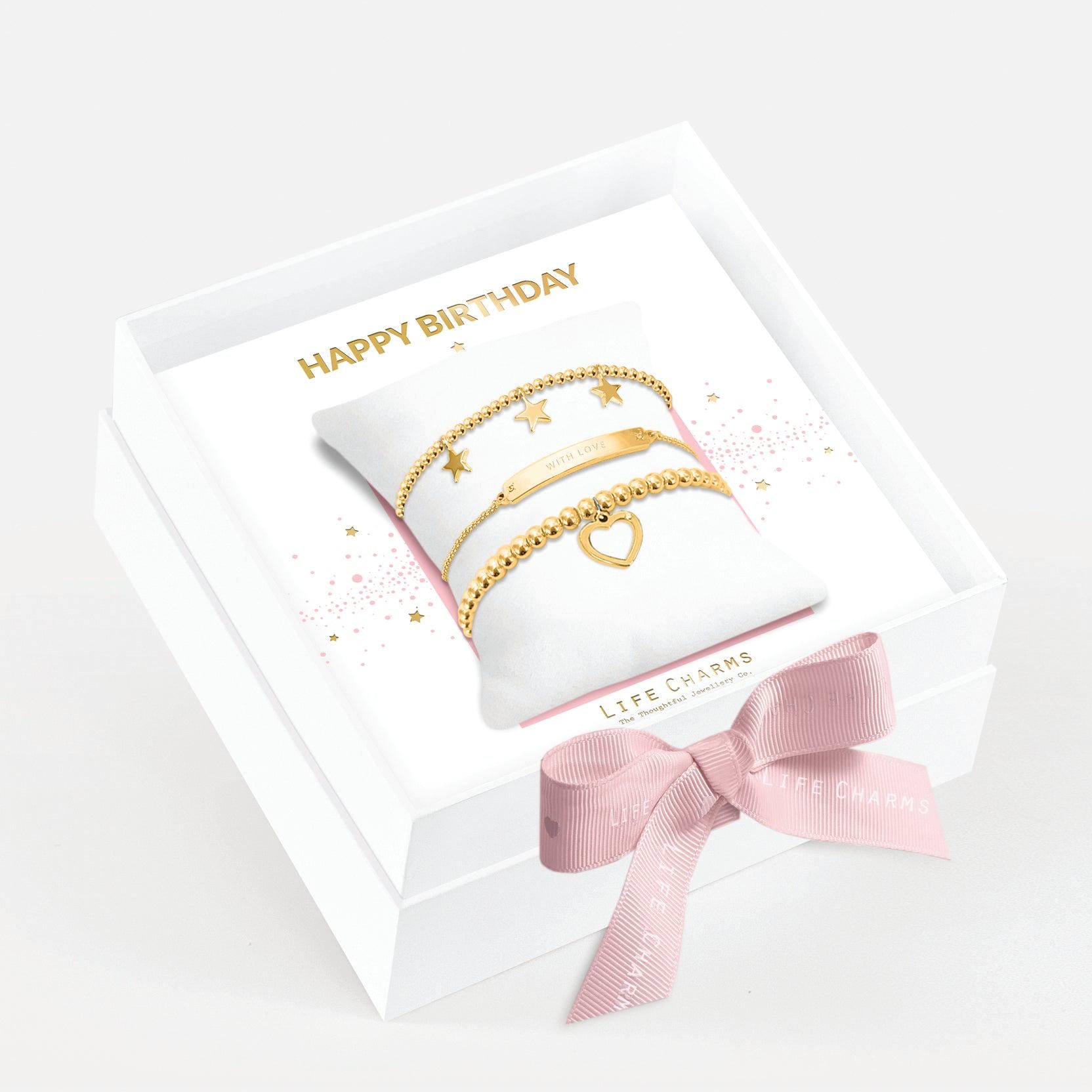 Occasion Gift Box - Happy Birthday Bracelet Gift Set