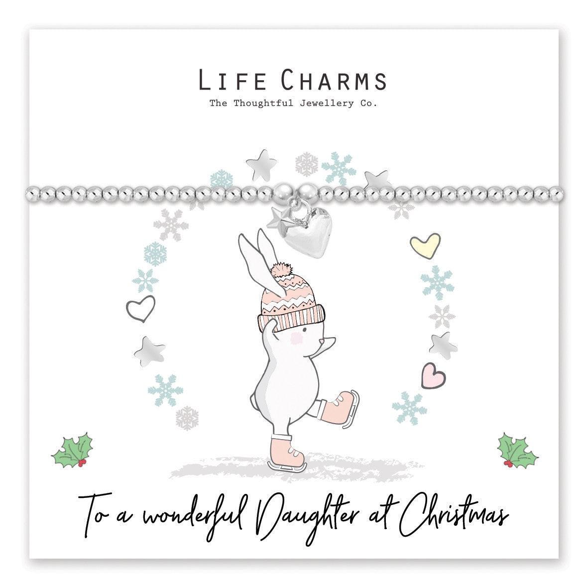 Rosey Rabbits To A Wonderful Daughter At Christmas