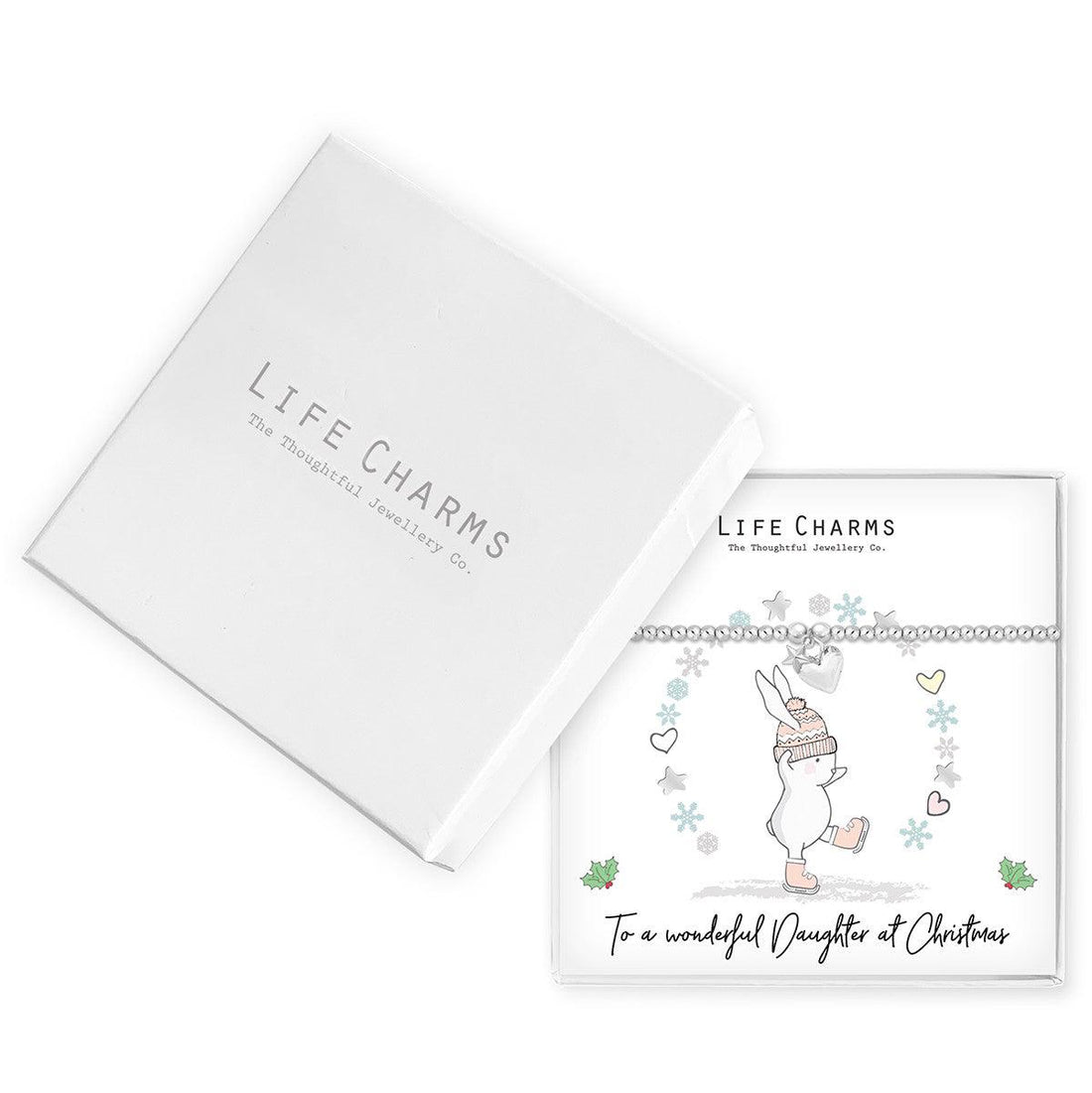 Rosey Rabbits To A Wonderful Daughter At Christmas