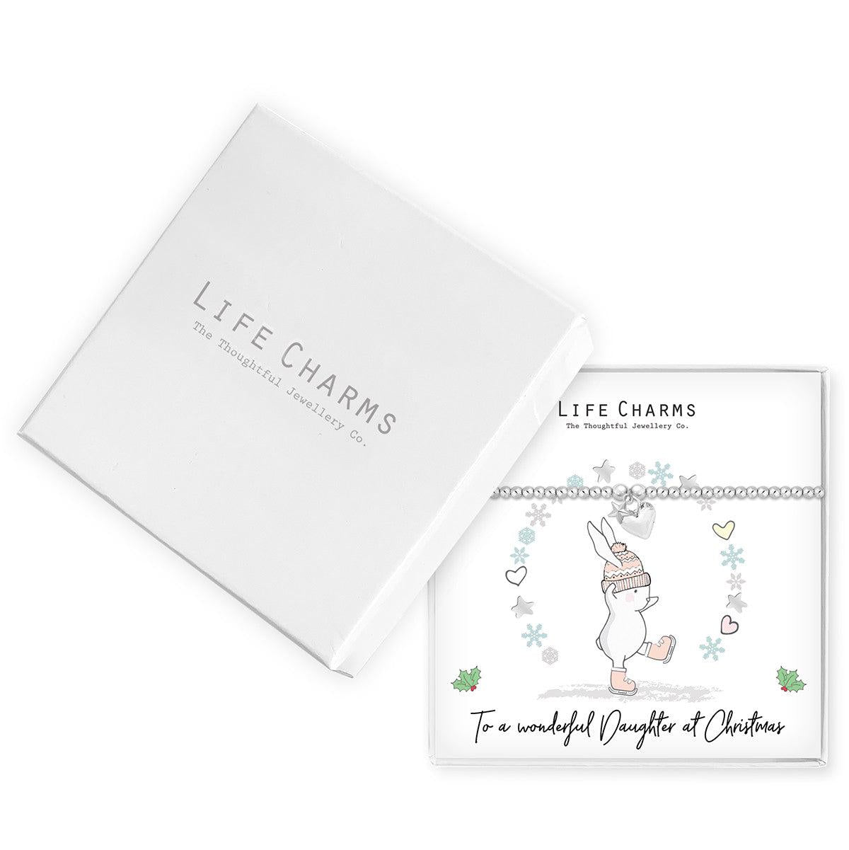 Rosey Rabbits To A Wonderful Daughter At Christmas