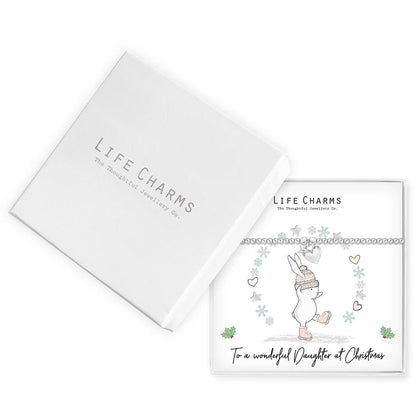 Rosey Rabbits To A Wonderful Daughter At Christmas