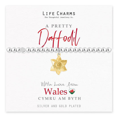 With Love from Wales - Daffodil bracelet