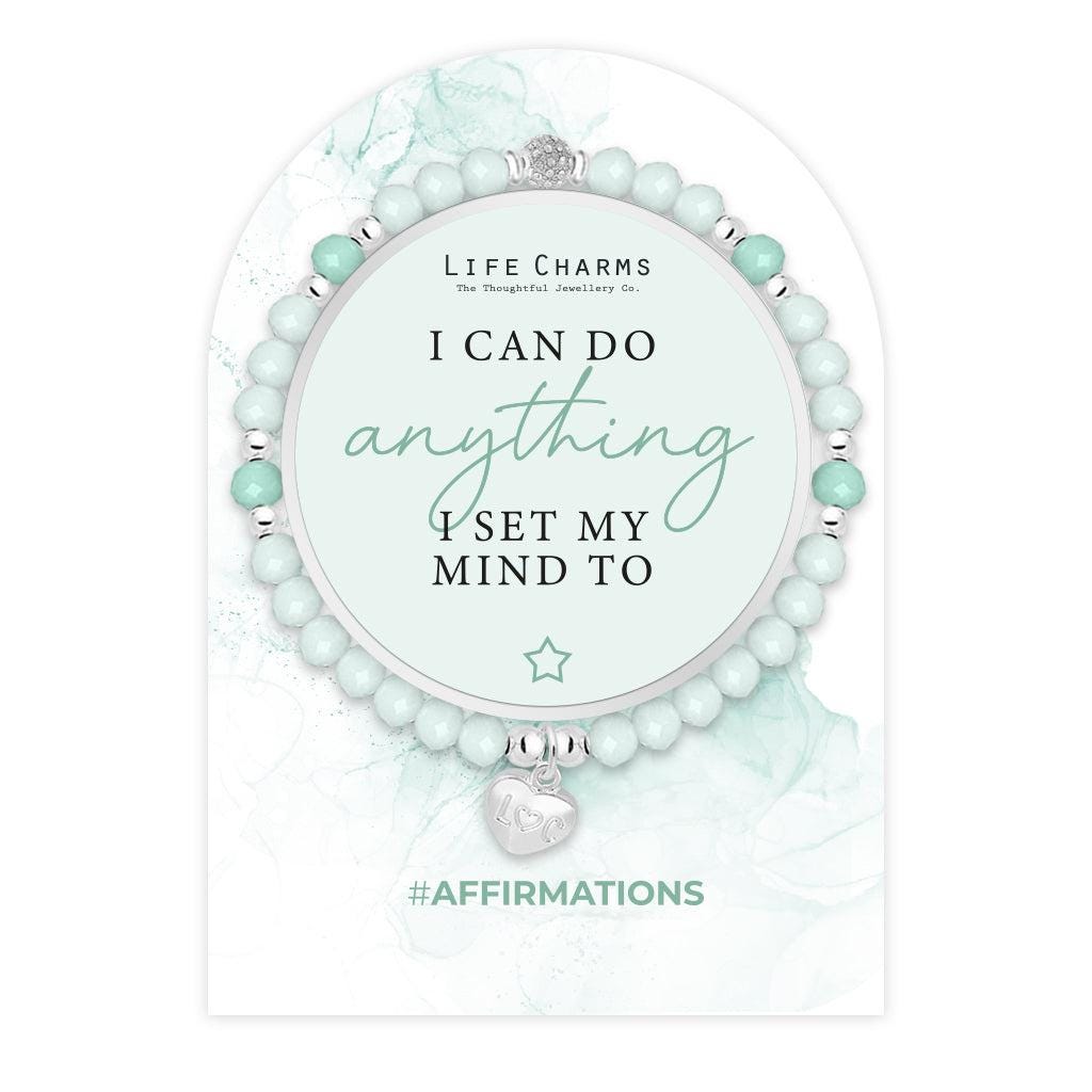 Affirmation bracelet - I can do anything