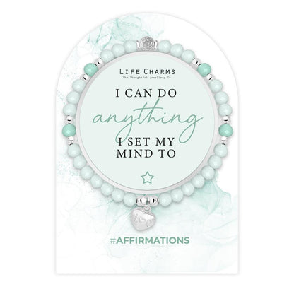Affirmation bracelet - I can do anything