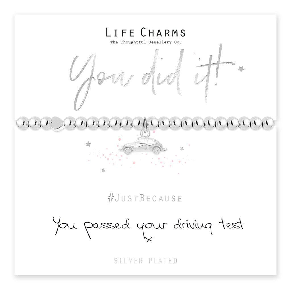 You Did It Car Charm Bracelet