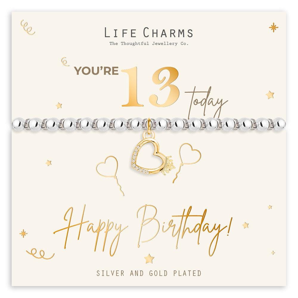 Happy 13th Birthday bracelet