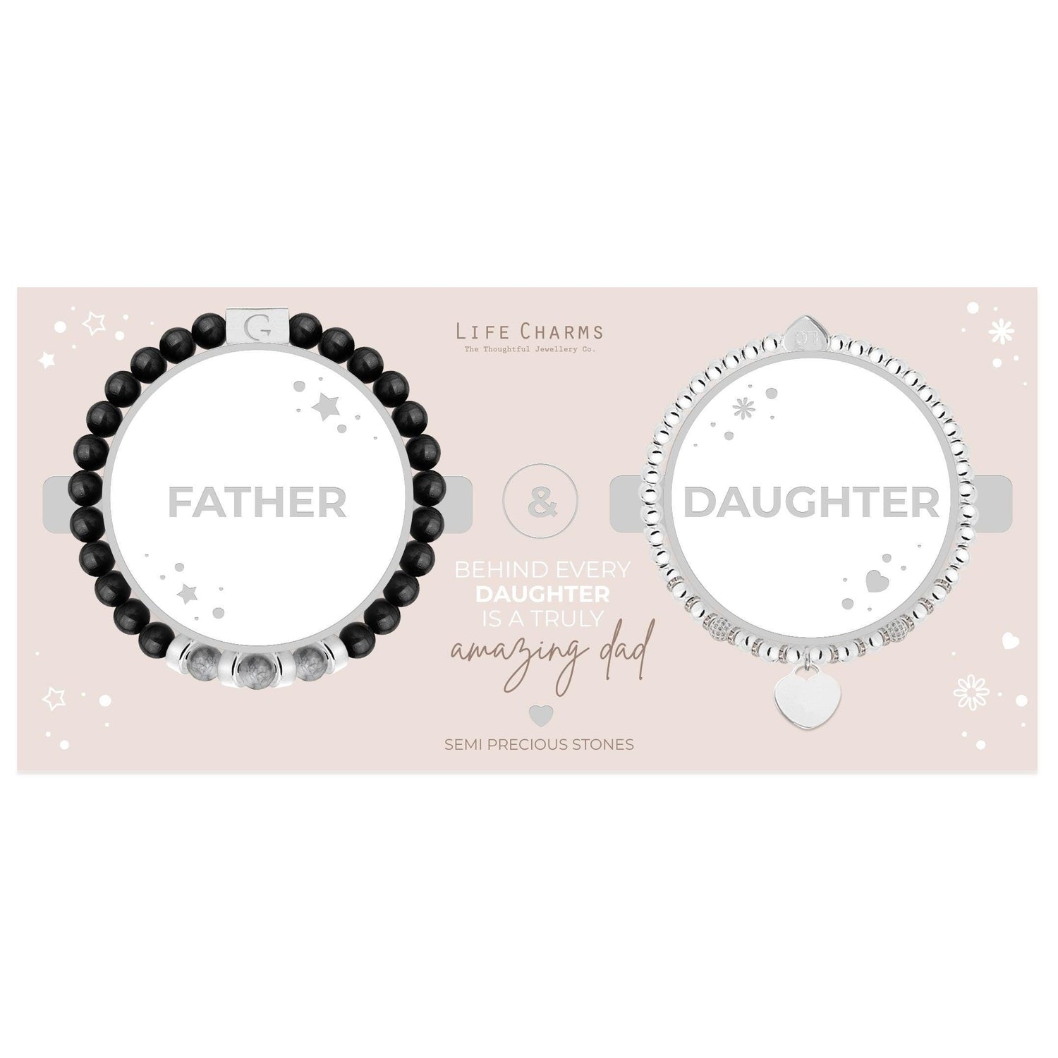 Father &amp; Daughter bracelet set
