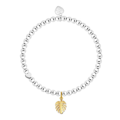 Plant Lady Gold Leaf Charm Bracelet